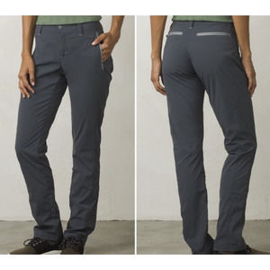 PrAna Aria Roll Up Hiking Pants In Coal Sz 6